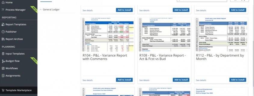 Rapid budgeting and forecasting implementation for Acumatica with pre-built templates from Solver Marketplace