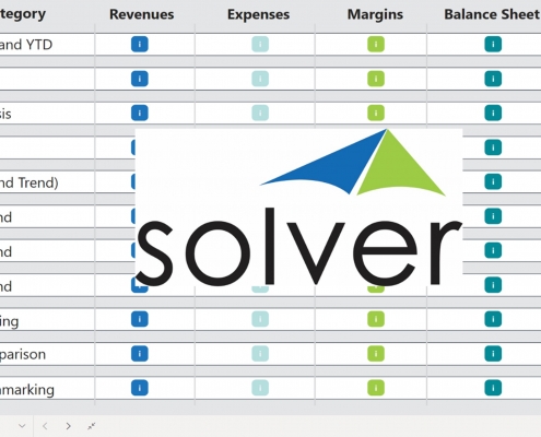 Solver QuickStart - Power BI Financial Dashboard Categories for Dynamics 365 Finance